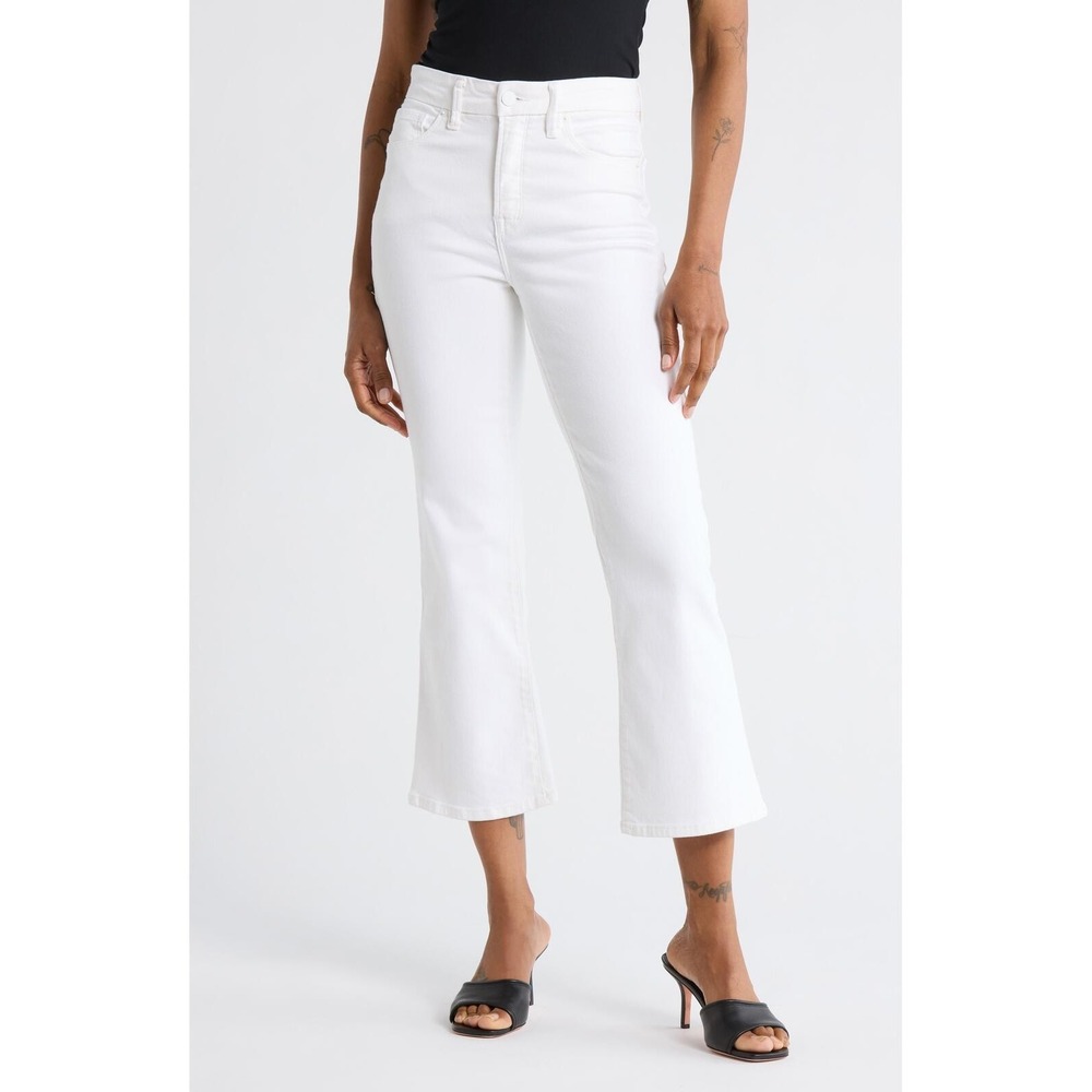 Good American NWT Good Legs Crop Mini Boot - Size 16 Plus - MSRP: $149